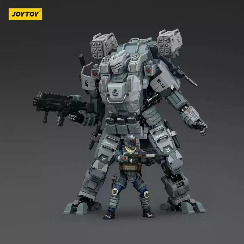 

In Stock JOYTOY APOC Series 1/25 Action Figure Sky Tempest Fire Strike Mech ST-8614 UNSC Breacher Benjamin figures Toys