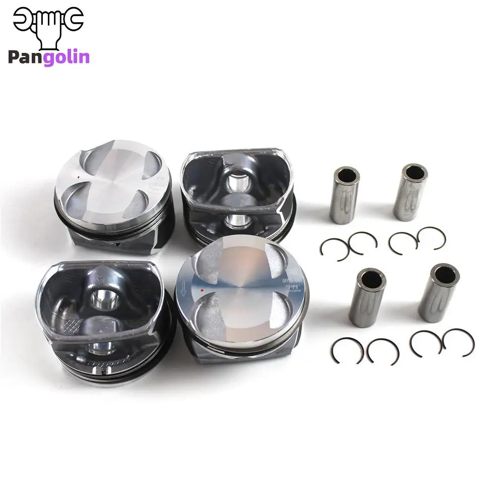 

4pcs 77mm Bore Piston & Ring Set 11257589348 For 2006-2016 MINI R55-R58 Cooper Countryman Paceman N12 N16 Engine Accessories