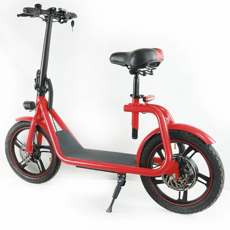 16 inch 48V foldable two-wheel scooter portable mini bicycle electric