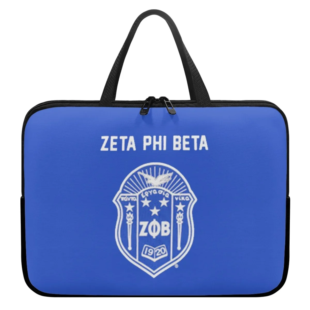 Zeta Phi Beta Sorority Print Sac pour ordinateur portable léger avec poignée, étui pour ordinateur portable pour adultes, accessoires informatiques, sacs à main, mode, 2023