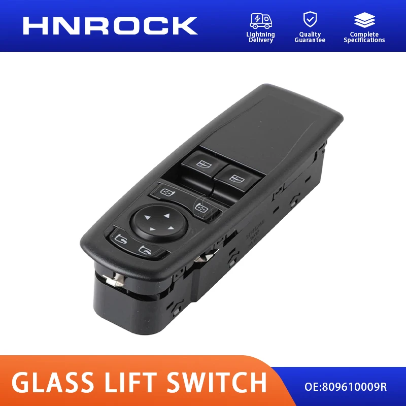 NEW HNROCK 809610009R Glass Window Regulator Switch for 2008 Renault Megane Car Electric Window Switch