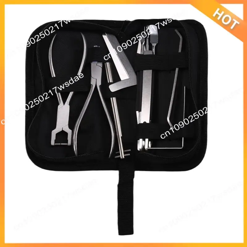 

X08A Multifunctional Sax Repair Tool Saxophone Maintenance Wrench And Spring Pliers Instrument Repair Set For Woodwinds