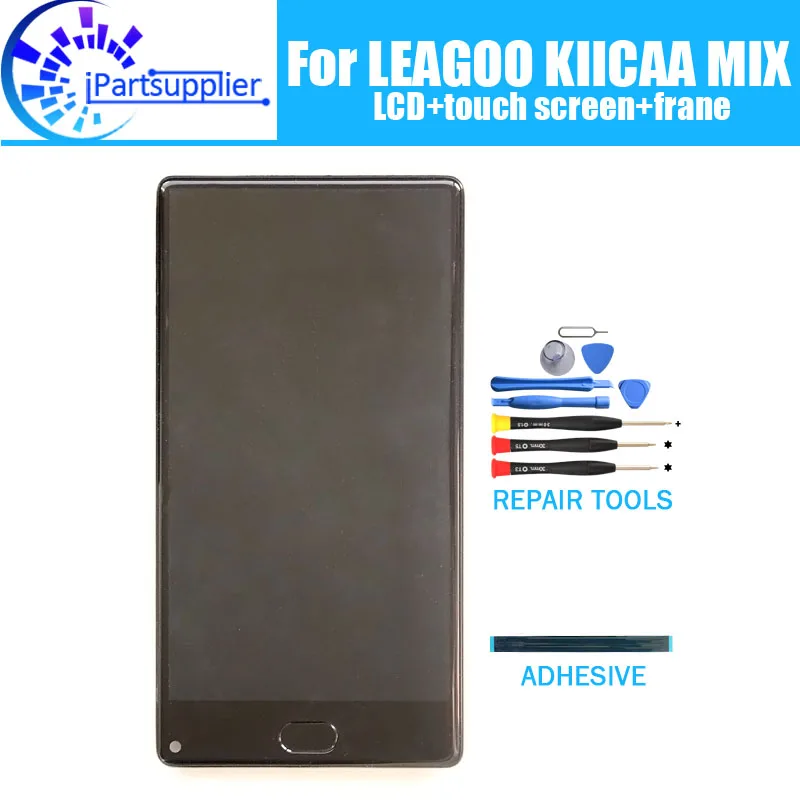 

LEAGOO KIICAA MIX LCD Display+Touch Screen Digitizer +Frame Assembly 100% Original LCD+Touch Digitizer for KIICAA MIX +Tools