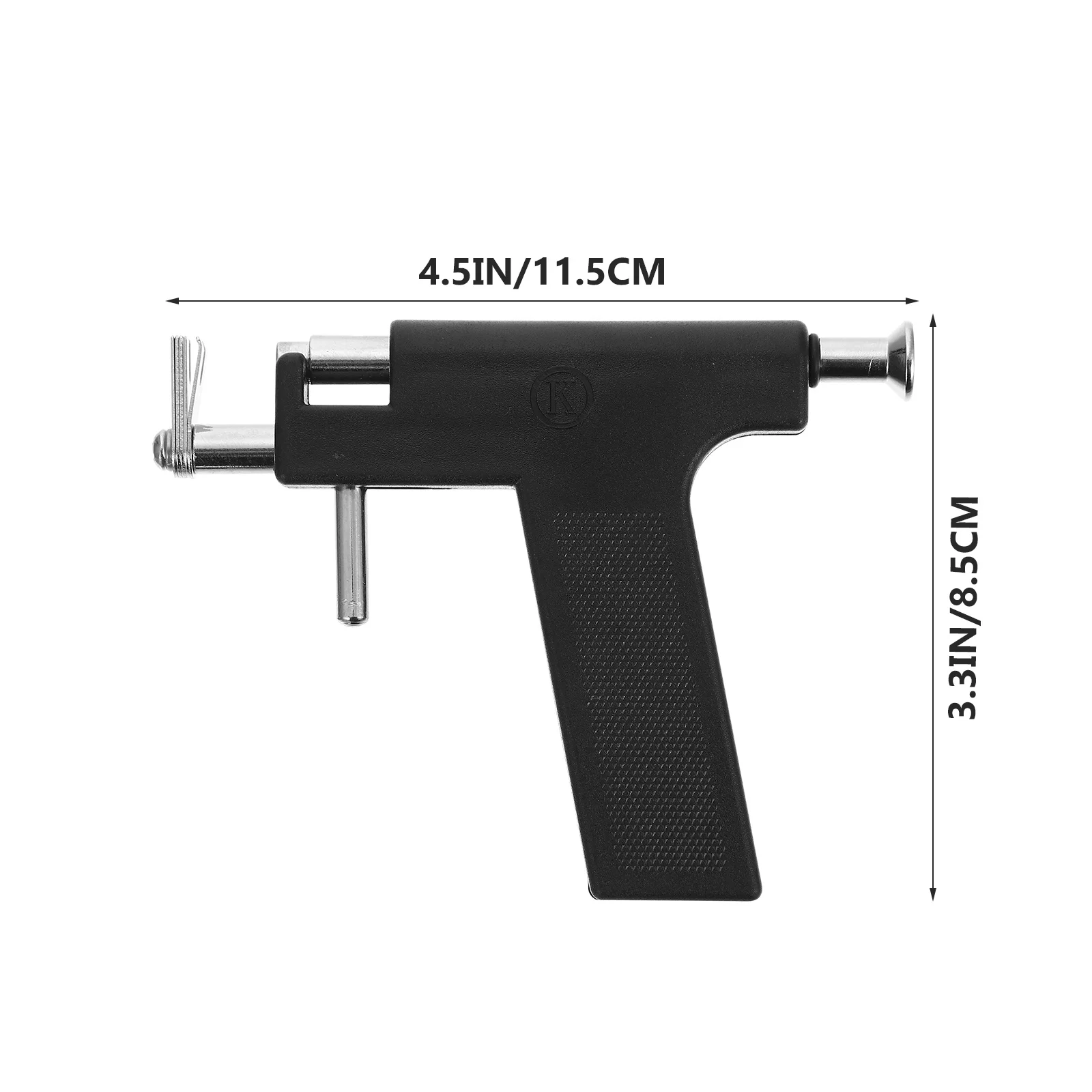 مجموعة واحدة من أدوات ثقب الأذن بتصميم احترافي محمول لصالونات التجميل المنزلية، أداة ثقب الجسم والأنف والسرة مع ترصيع #4