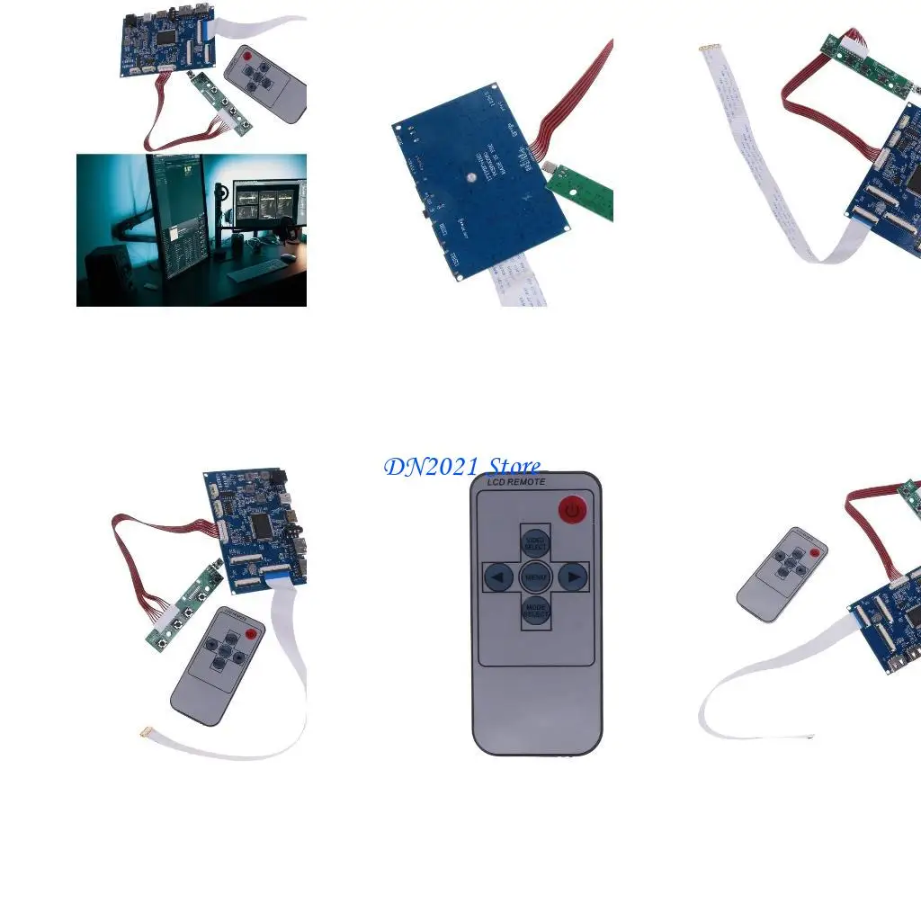 F3KE 30pin/ 40pin LVDS EDP LCD Display Driver Board Panel LVDS Laptop Display Panel