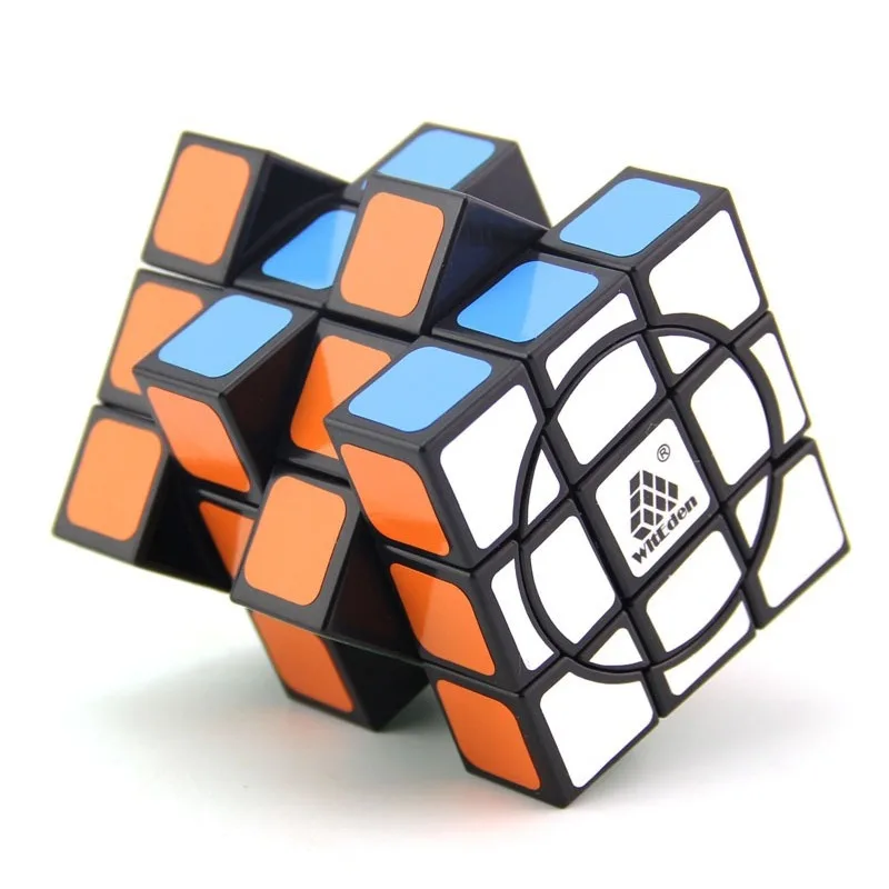 WitEden 3x3x4 Magic Cube Circle Center One Side Two Sides Puzzle Antistress Toys For Boy Children Educational Toys