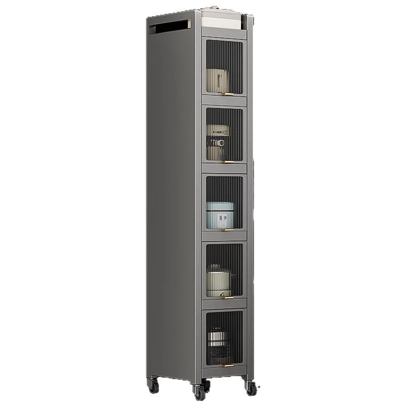 

Crack storage cabinet, gap rack household