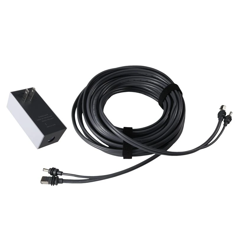 T23C For Starlink Mini 10M 2-In-2 Data/Power Extension Cable Fast Charging Ethernet Only Standard US PLUG