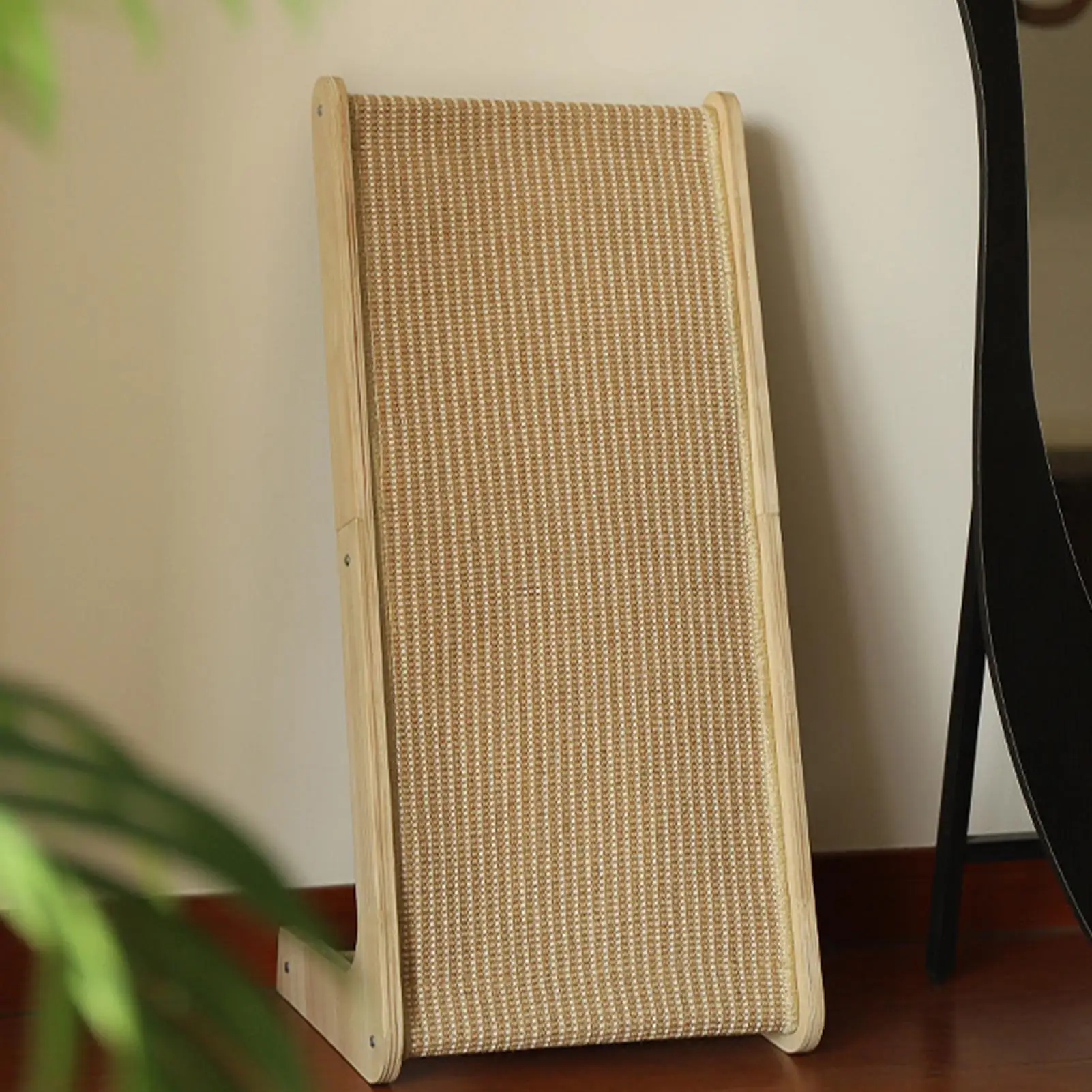 

Доска-когтеточка для кошек, нескользящая, из сизаля, эргономичная, для котят, для использования в помещении и на улице, для спальни, гостиной