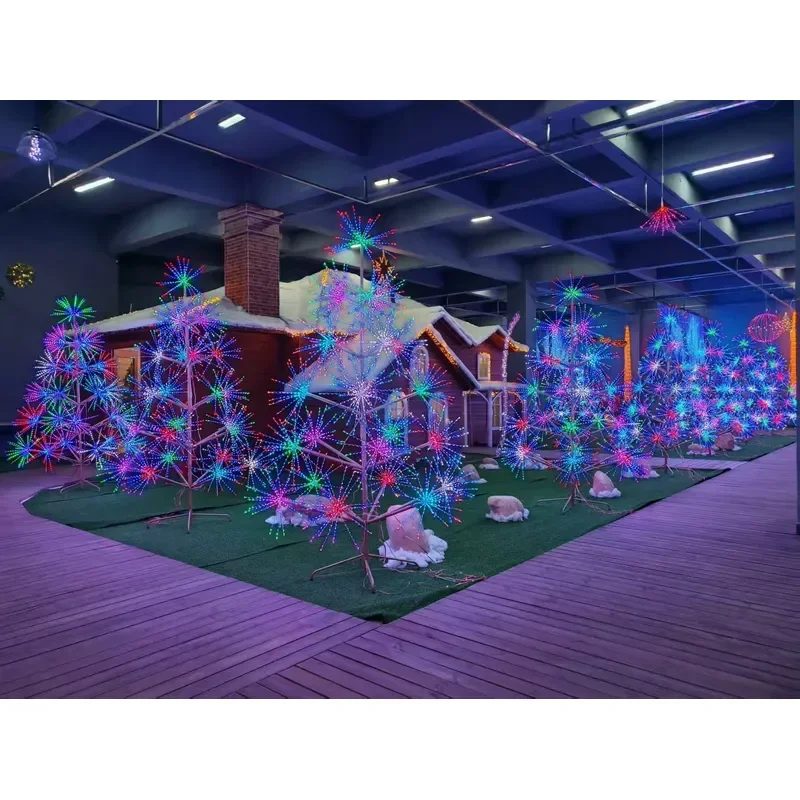 Christmas Lights Festival Lights Indoor/Outdoor RGB LED Lights IP65 Rated Dimmable Theme Garden Decorations