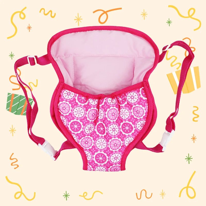 2021 nuova bambola zaino mini borsa per il trasporto vestito accessorio per bambini adatto bambole da 18 pollici regalo di compleanno della ragazza americana borsa per bambole BJD