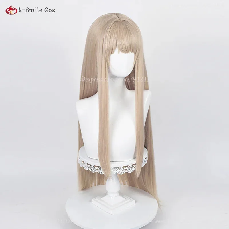 Парик для косплея игры NIKKE Viper, длинный льняной прямой парик 90 см, термостойкие синтетические волосы, парики для косплея в стиле аниме на Хэллоуин + шапочка для парика