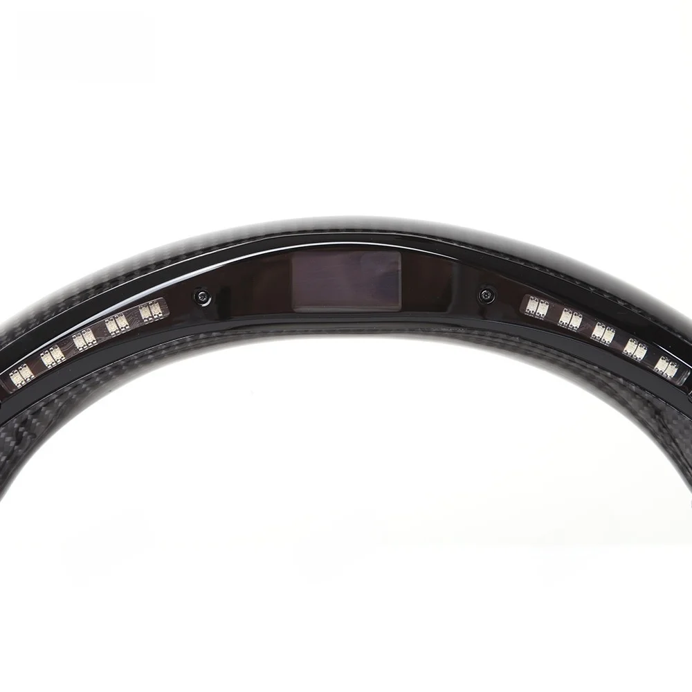 -For Carbon Fiber LED Steering Wheel for  911  Cayenne Macan 718 (2016-2021) - Sporty Modification & Upgrade Replace^