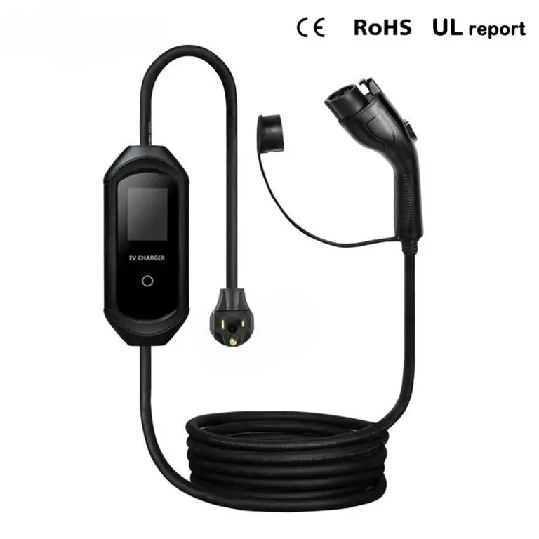 16A 32A Electric Car Fast Charger 3.5KW 7KW 22KW Type 2 1 GBT ID 4 Level 2 Charger Home Use Portable Ev Charger