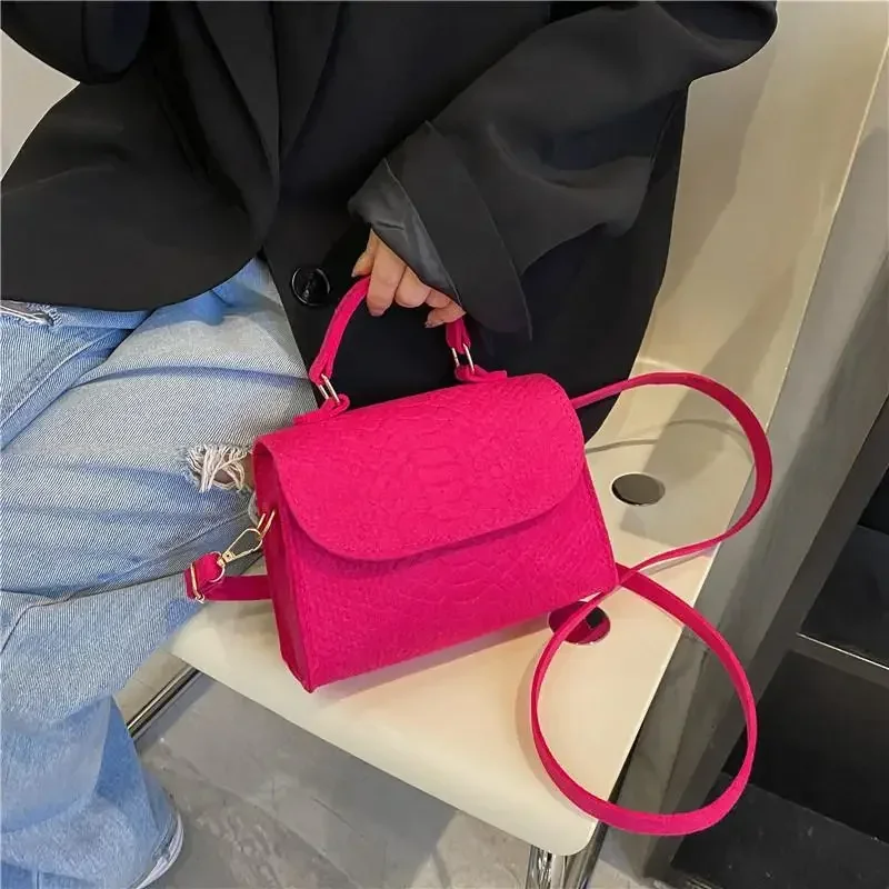 Blue Bags for Womens New Korean Fashion Ladies Shoulder Bag Trend Handbags Retro Designer Luxury Female Totes Handbag for Girls