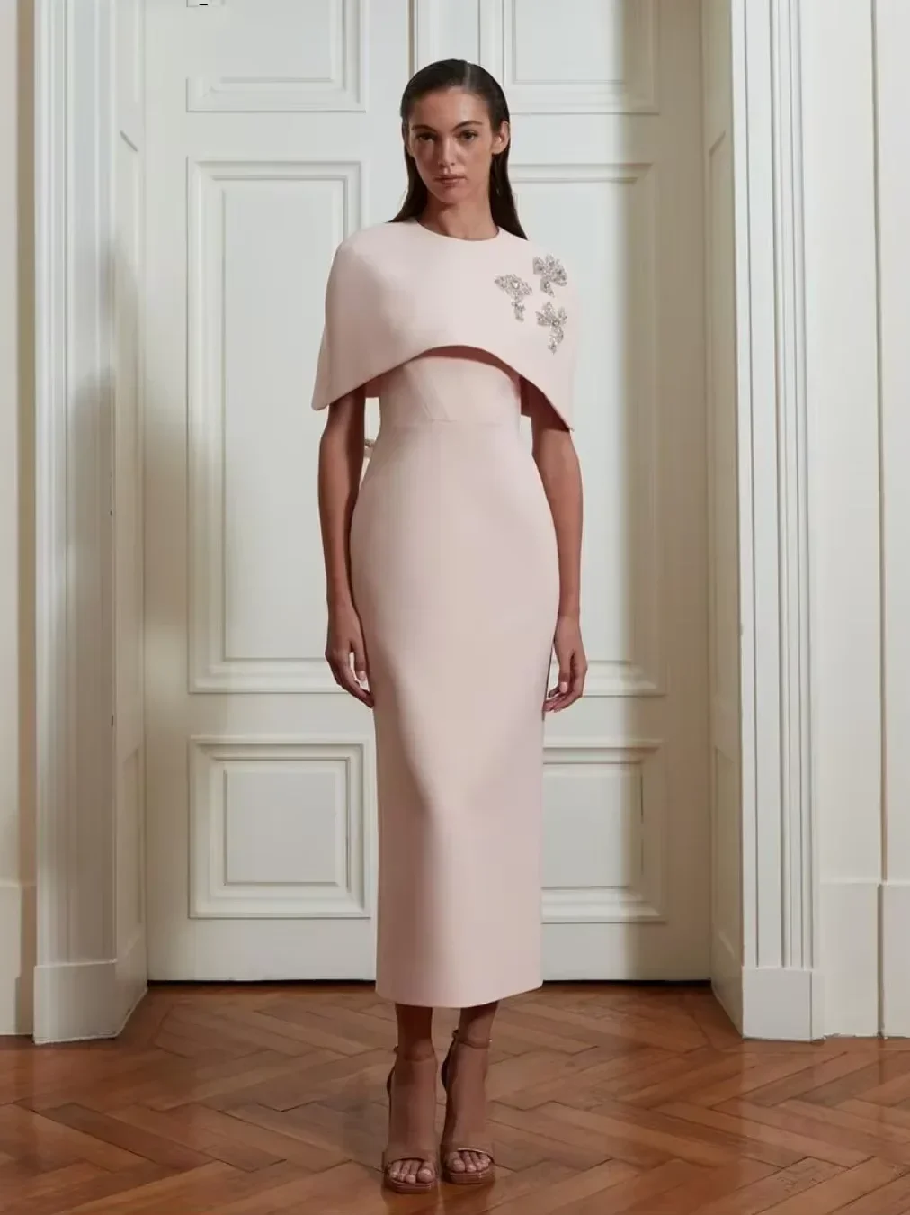 

Платье JDY на заказ, элегантное ретро-милое розовое платье с кристаллами и бисером, классическое бальное платье на заказ для торжественных случаев, вечернее платье, праздничное платье