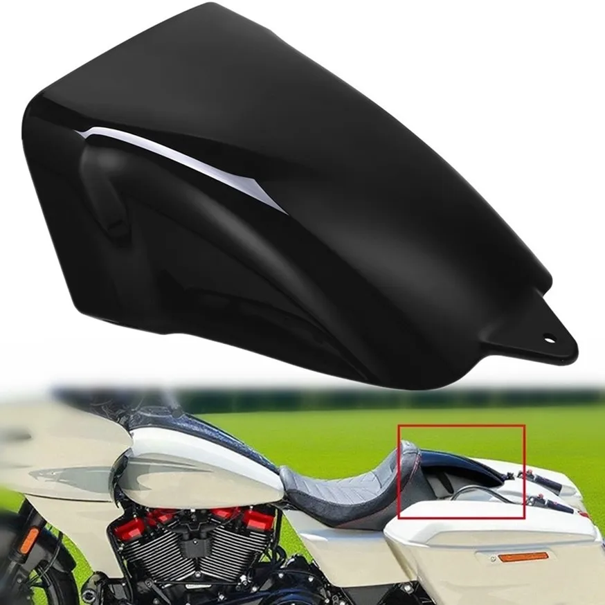 Motorcycle Rear Seat Fairing Back Cover Passenger Cowl Camel Hump For Harley Touring Road Street Glide CVO FLHX FLTR 23-up