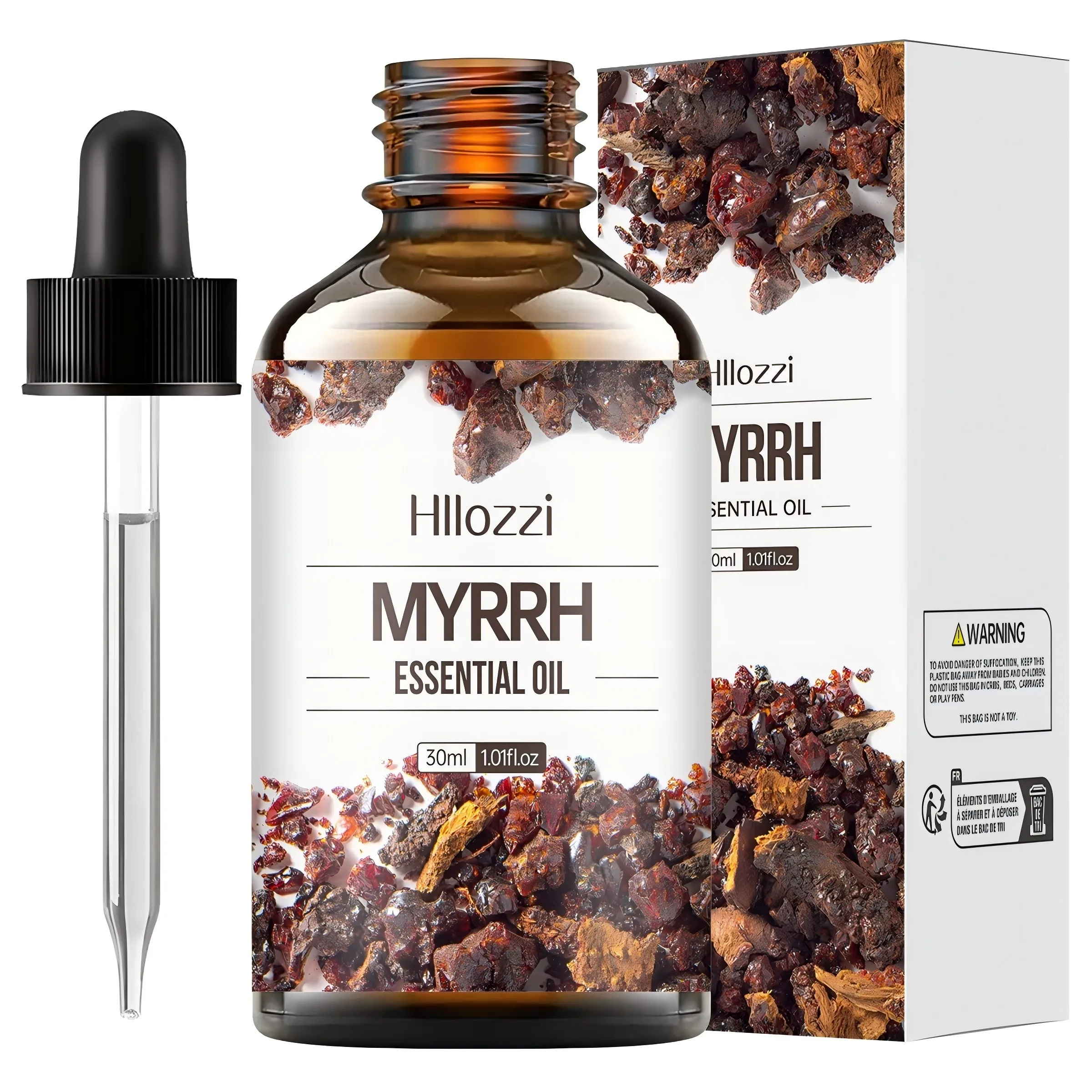 Huile essentielle de myrrhe, 100ml/60ml/30ml, huiles essentielles de soins pour la peau, adaptées à 