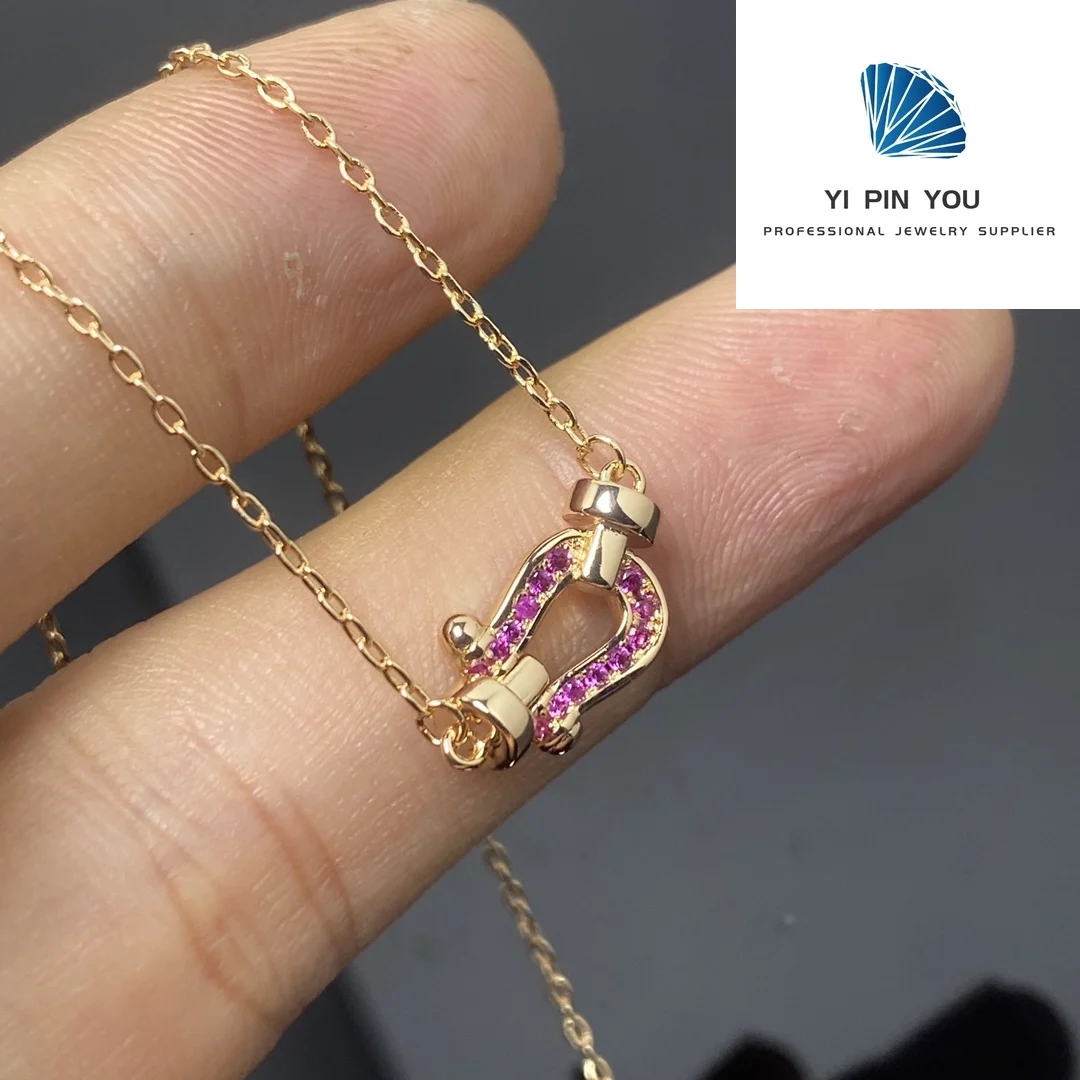 

High Quality High-end S925 Exquisite and Elegant Display of Personality Zircon Pendant Necklace - Commemorative Gift