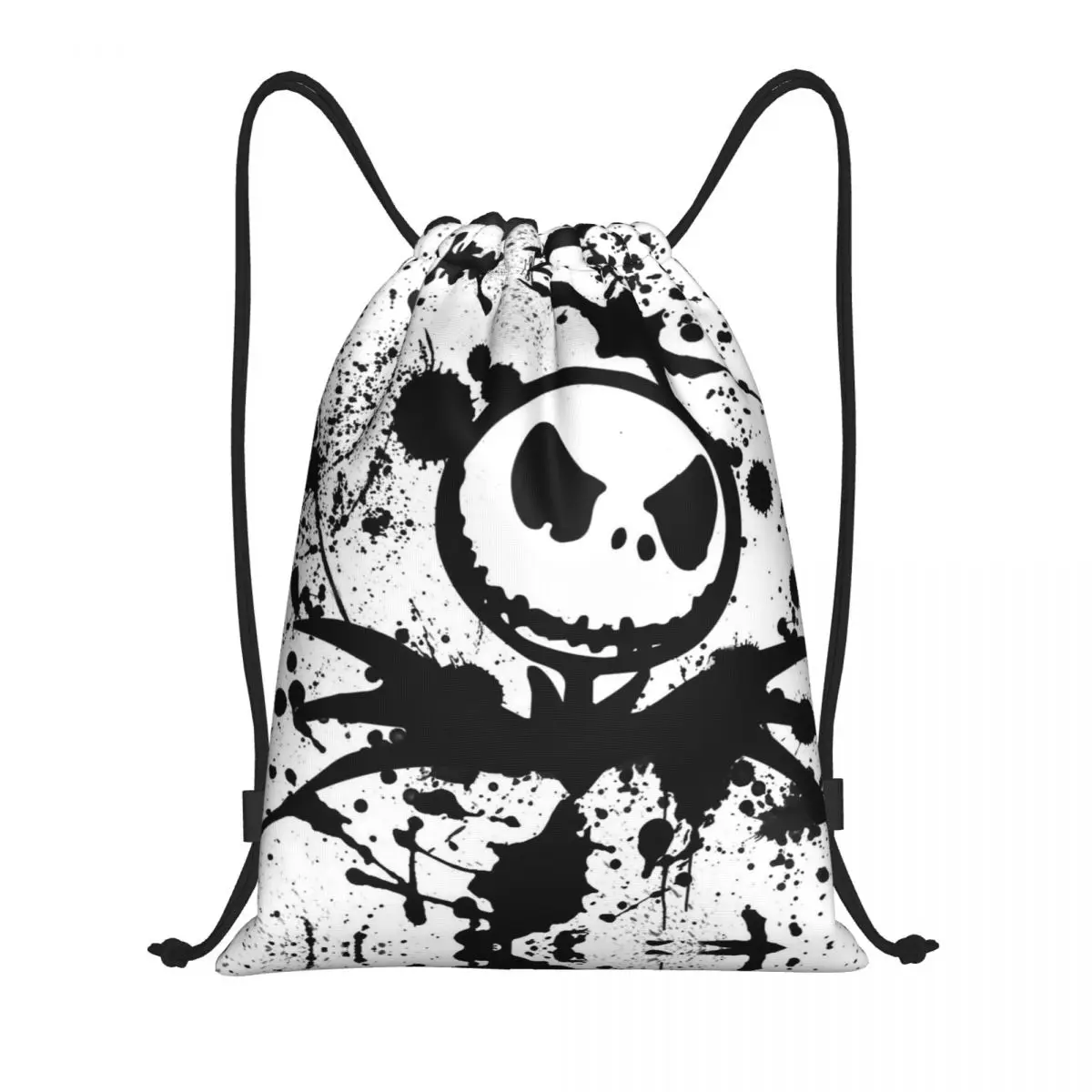 حقيبة ظهر برباط للهالوين جاك سكيلينجتون، حقيبة رياضية للصالة الرياضية، حقيبة الكابوس قبل عيد الميلاد، حقائب لليوجا