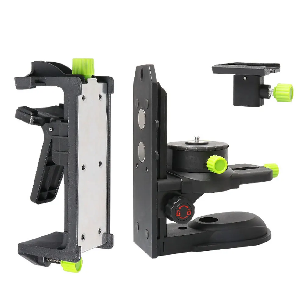 Laser Infrared Level Bracket Measuring Tools Magnet Bracket Bracket Lifting Table Bracket 360 ° Direction Adjustment Ceiling