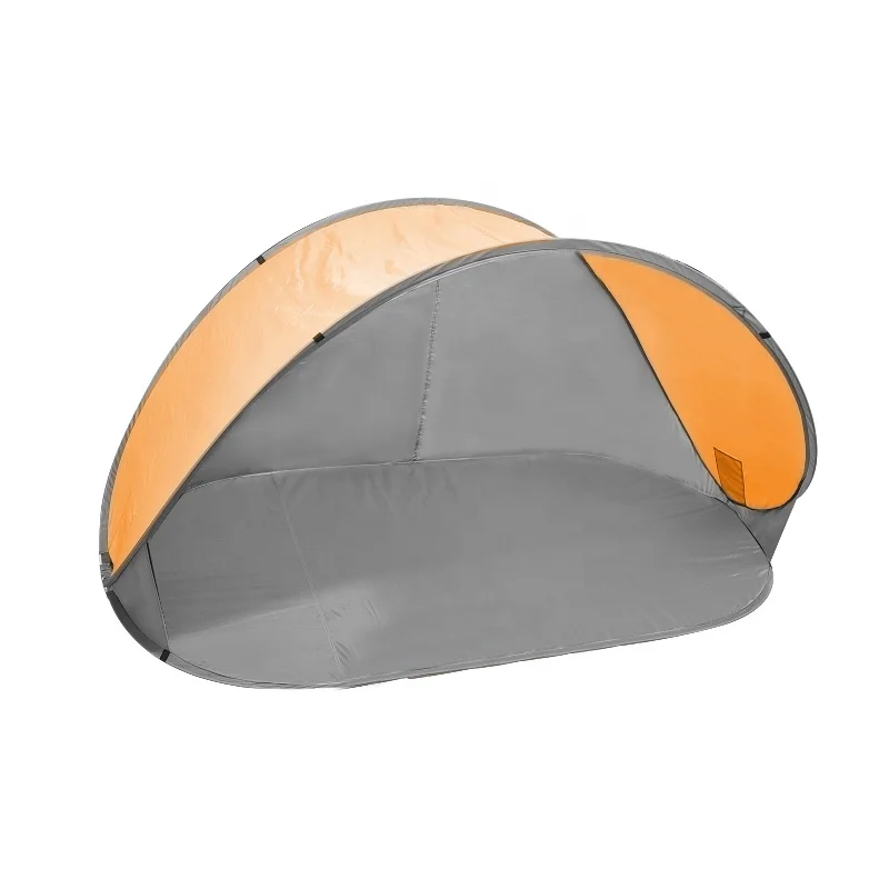 Tunnel Camping Tent Recycled Fabric Environmental Outdoor Waterproof 1-2 person Hiking Portable Beach Instant Camping Tent