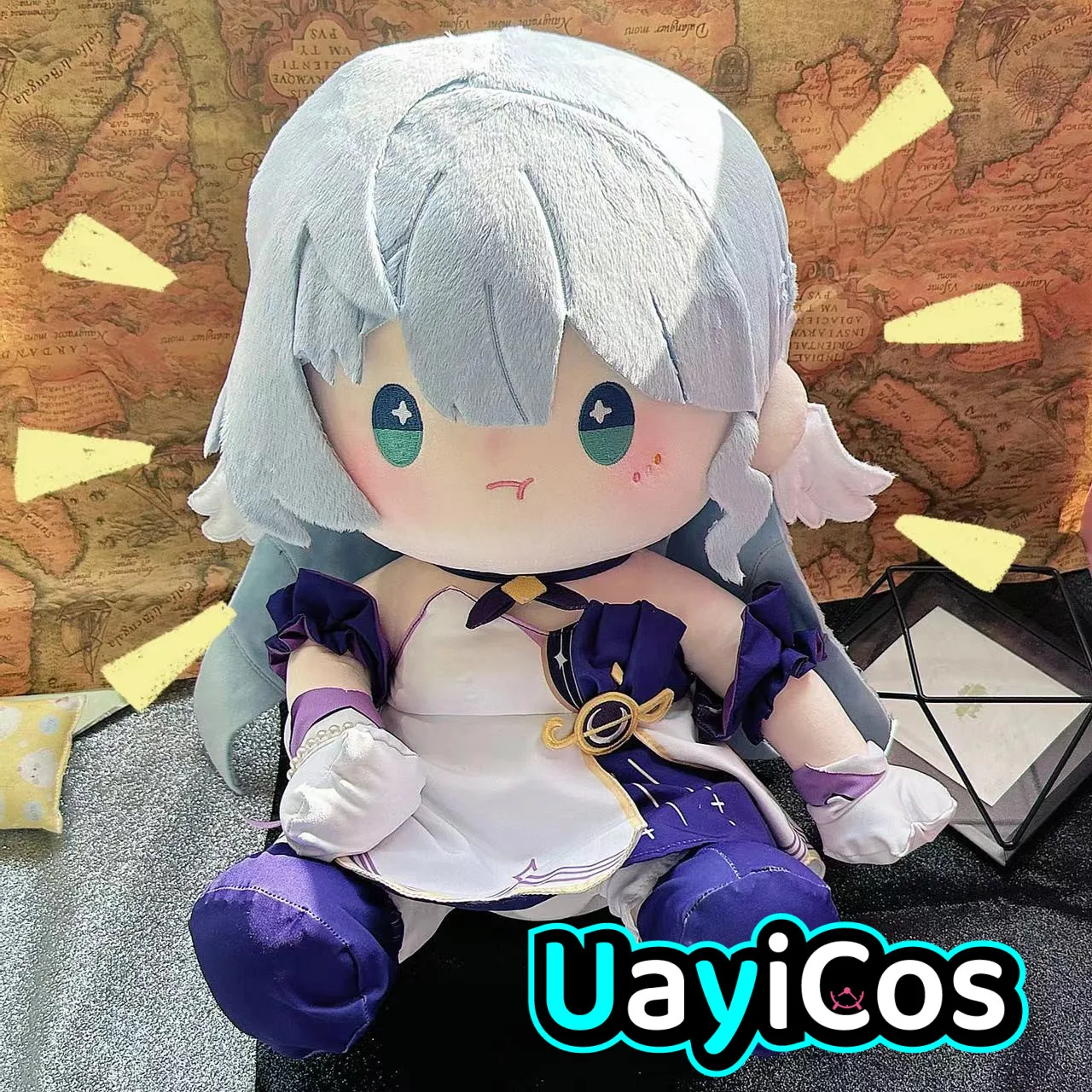 

40cm Honkai: Star Rail Robin Cartoon Stuffed Plushies Plush Cotton Doll Clothes Soft Pillow Anime Game Figure Toy For Kids Gifts