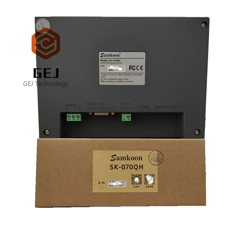 Imagem -04 - Polegada Samkoon Sk070qt Sk-070qh Sk-070qs Dc24v Touch Screen Hmi 7