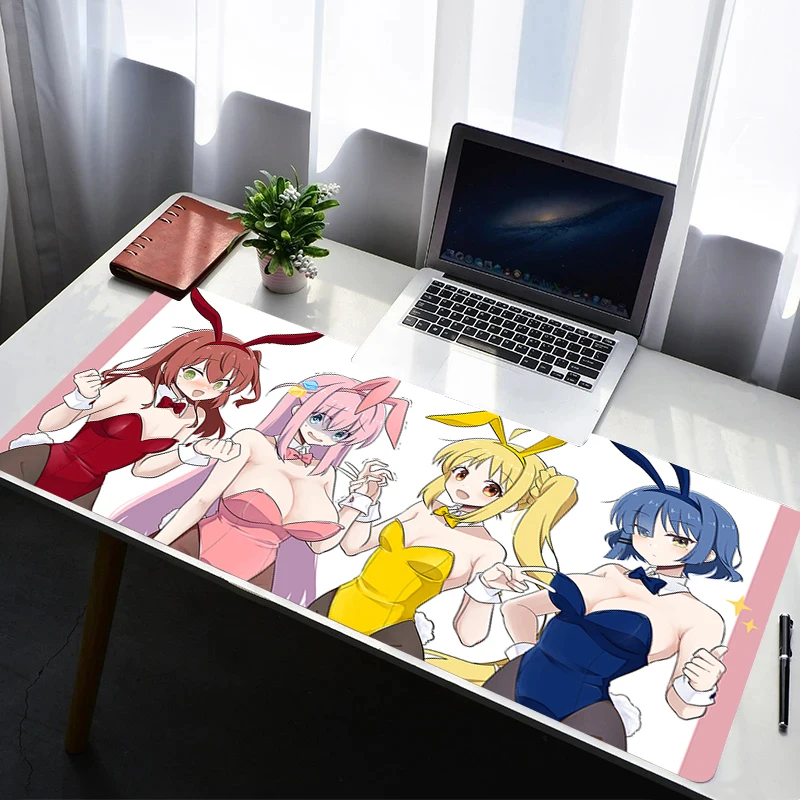 

Mouse Pad Laptop Rubber Extended Desktop Mat Computer Gamer HD Mousepad PC B-bocchi The R-rock Gaming Accessories Keyboard Pad
