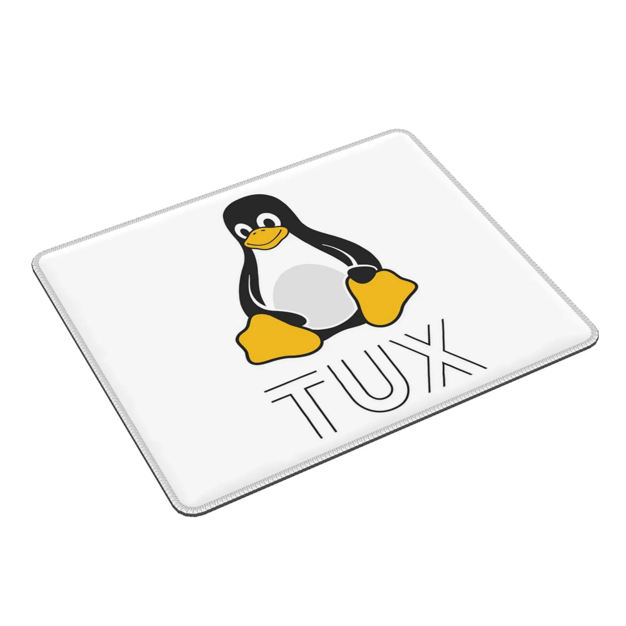 Tux Linux Mouse Pad Computer Keyboard Mouse Mat Gaming PC Laptop Desk Mat Office Accessories Table Mats
