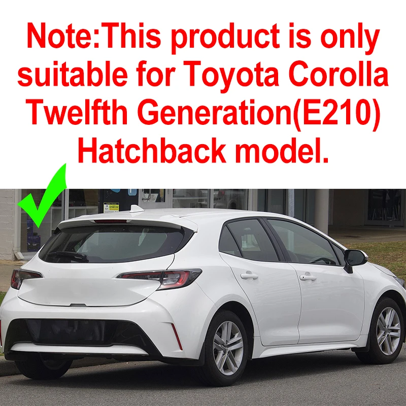 For Toyota Corolla E210 2019-2025 Hatchback Car Window Sunshade Protector Winscreen Folding Non-Stuffy Sun Visor Cover Auto Part view 2