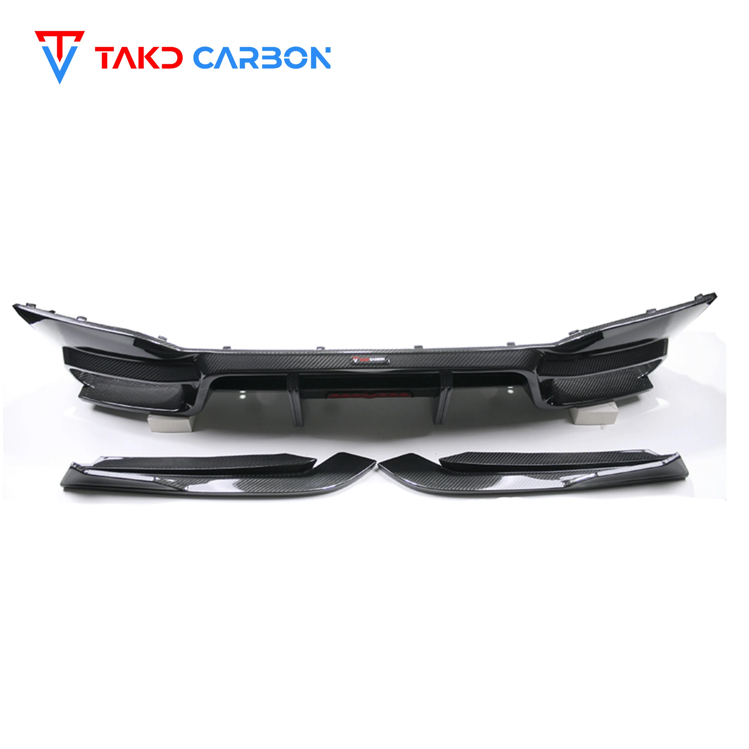 OEM&ODM Service 3K Twill Carbon Weave Dry Carbon Fiber Rear Bumper Diffuser Lip For BMW M5 F90 2018-2019