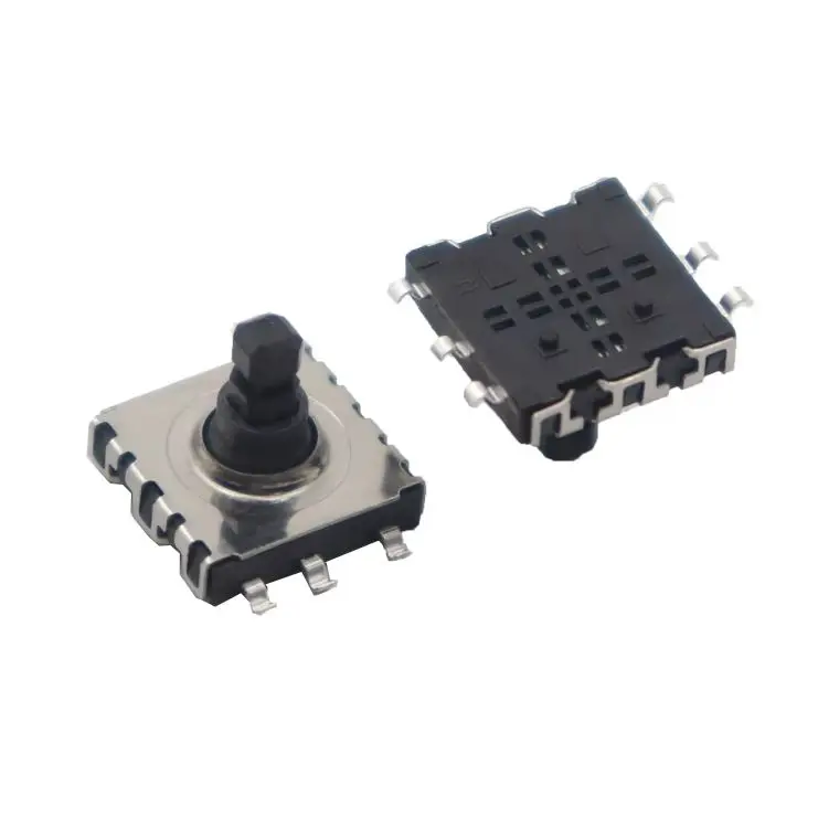 【10-2PCS】Switch Multi-direction Switch Touch Reset Key 10*10*10 MM 6Pin Multi Direction