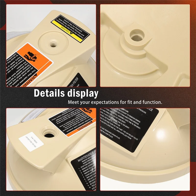 

Hot Selling-Lid Assembly Clean And Clear Pool Filter Lid 178553 Cartridge Pool Filters Cartridge Filter Lid,Lid Assembly Clean A