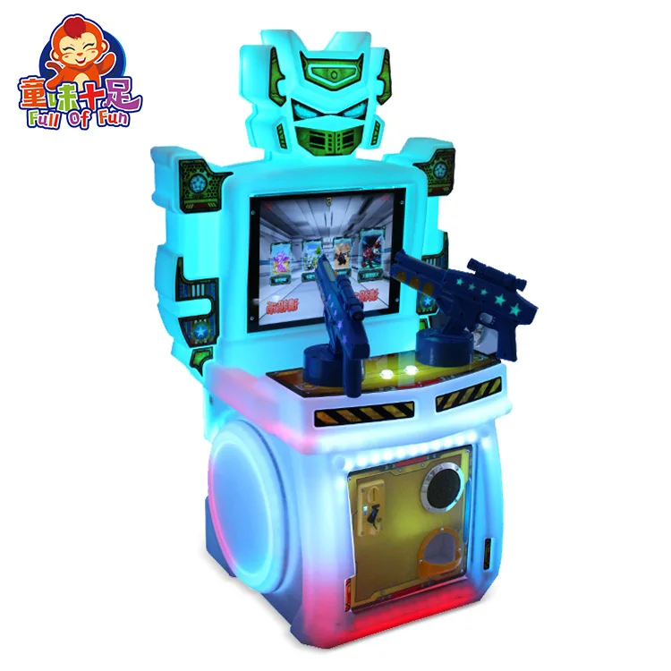 

Wholesale Factory Price 2 Player Indoor Arcade Shooting Start Button Video Game Machines Coin Operated Puzzle Game Machine