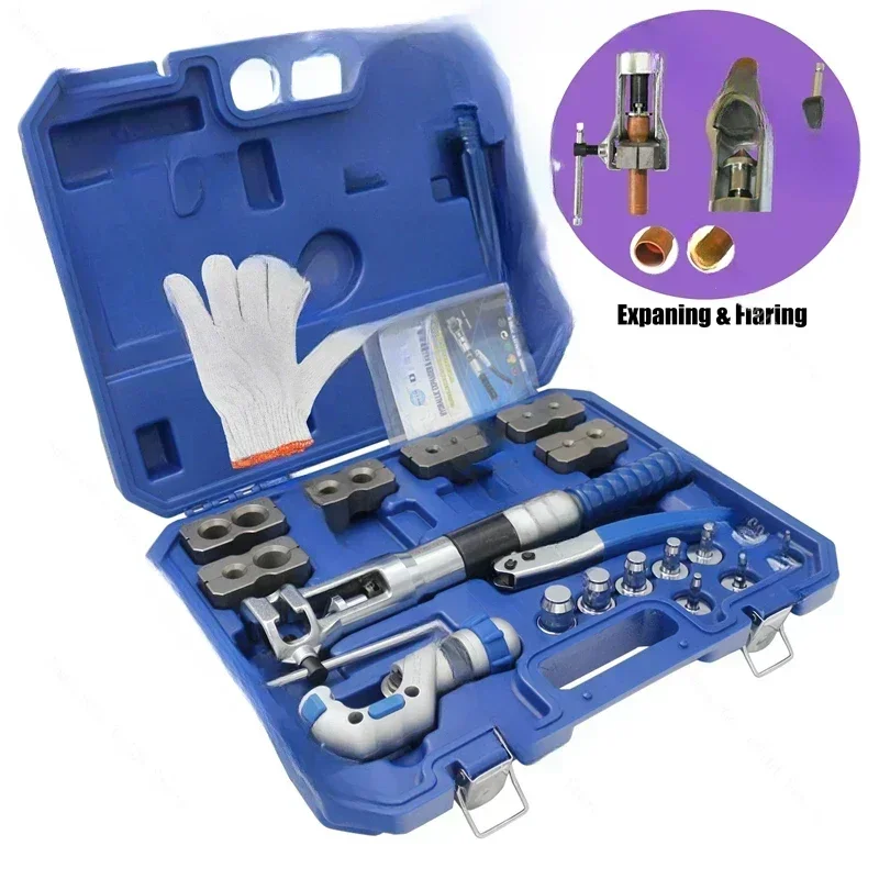

Universal 2 In 1 Hydraulic Tube Expander And FlaringKit WK-400 For 3/16 1/4 5/16 3/8 1/2 5/8 3/4/8 Inch Soft HAVE Copper Hot Sal