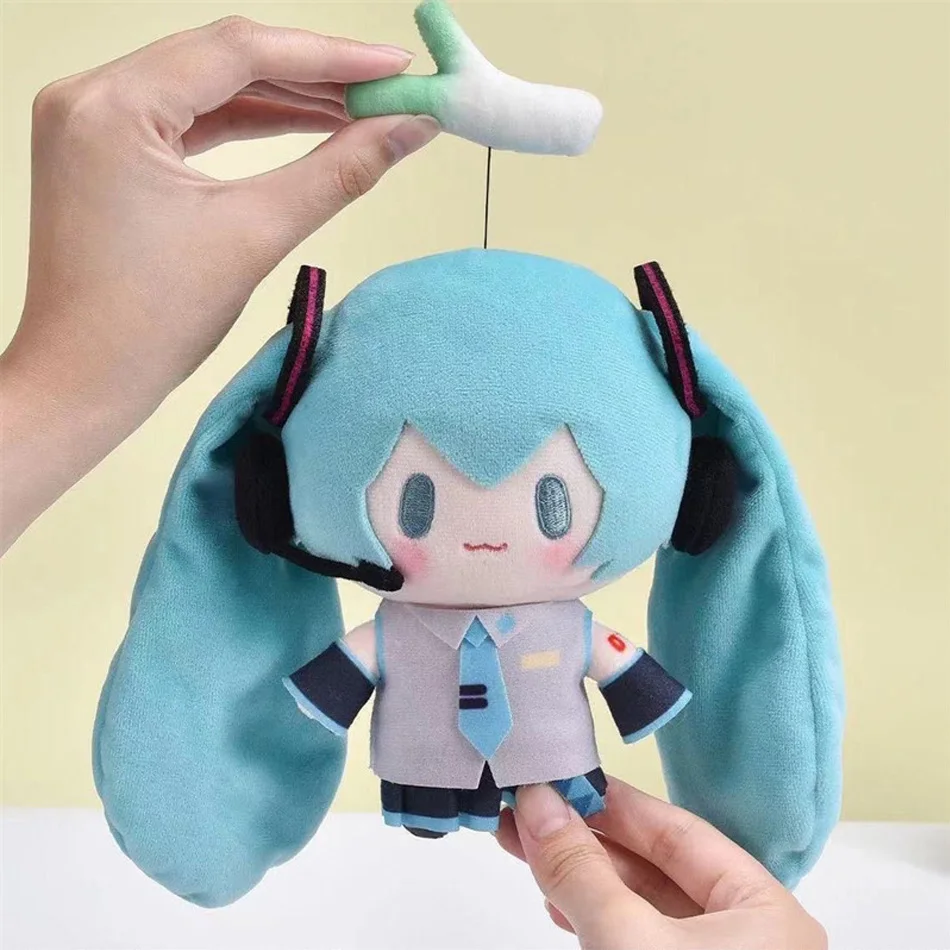 2026/Nueva Serie de Invierno Hatsune Miku Snow Future Top Top Treasure, Muñeca Kawaii, Muñeca de Peluche Fufu, Colgante, Regalo de Cumpleaños para Niña, Lindo