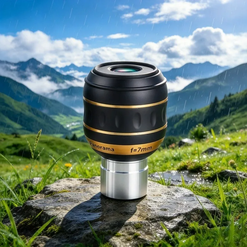 Sky-Watcher 82 Degree Confocal 7mm 1.25-inch Ultra-Wide Angle FMC Telescope Eyepiece - Astronomical Observation Accessory