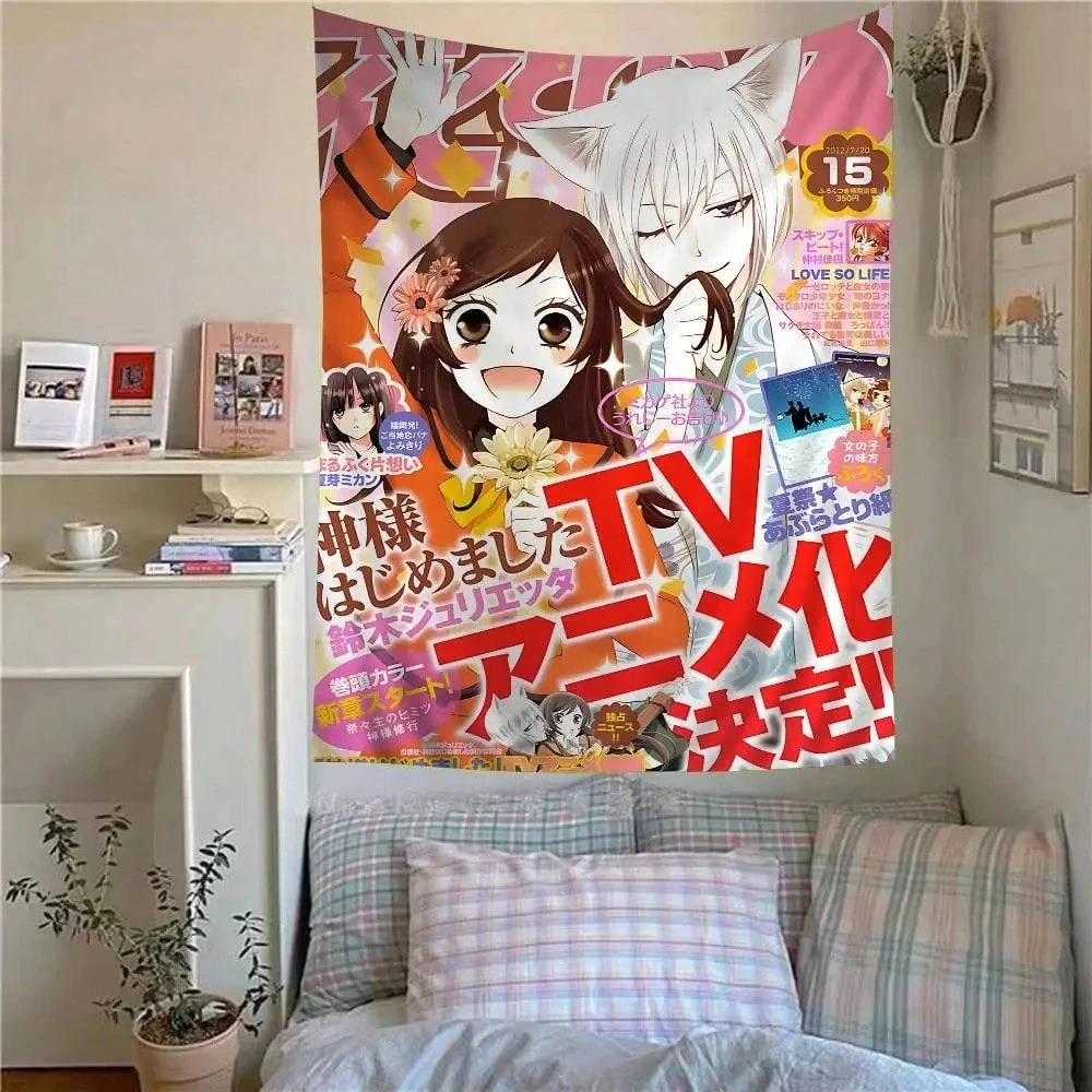 Anime K-Kamisama Kiss Hanging Bohemian Tapestry Bohemian Wall Tapestries Mandala Kawaii Room Decor