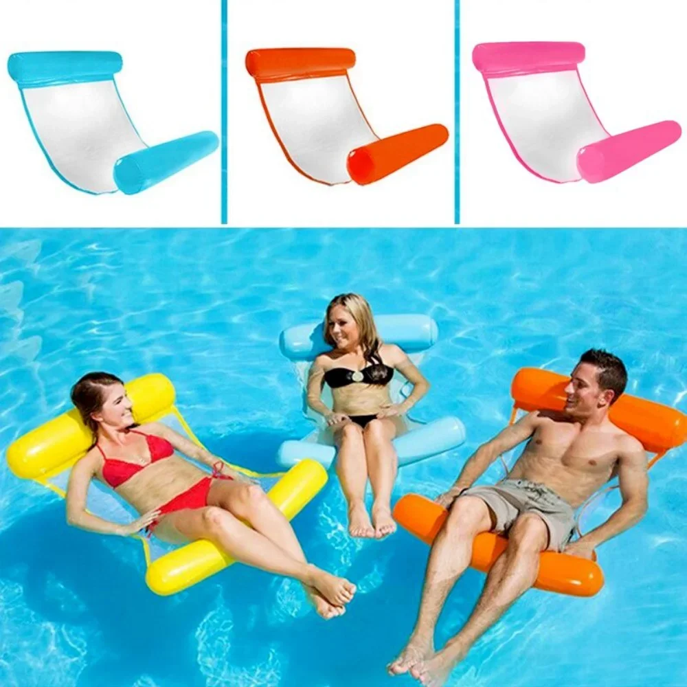 Adult Water Lounge Chair Sofa Floating Row Swimming Circle Swimming Pool Inflatable Floating Mat Outdoor Swimming Cushion Bed