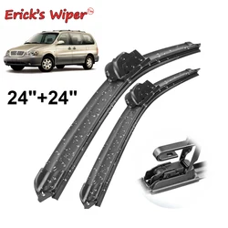 Erick's Wiper LHD Front Wiper Blades For Kia Carnival KV-II 1998 - 2005 Windshield Windscreen Window Car Rain Brushes 24