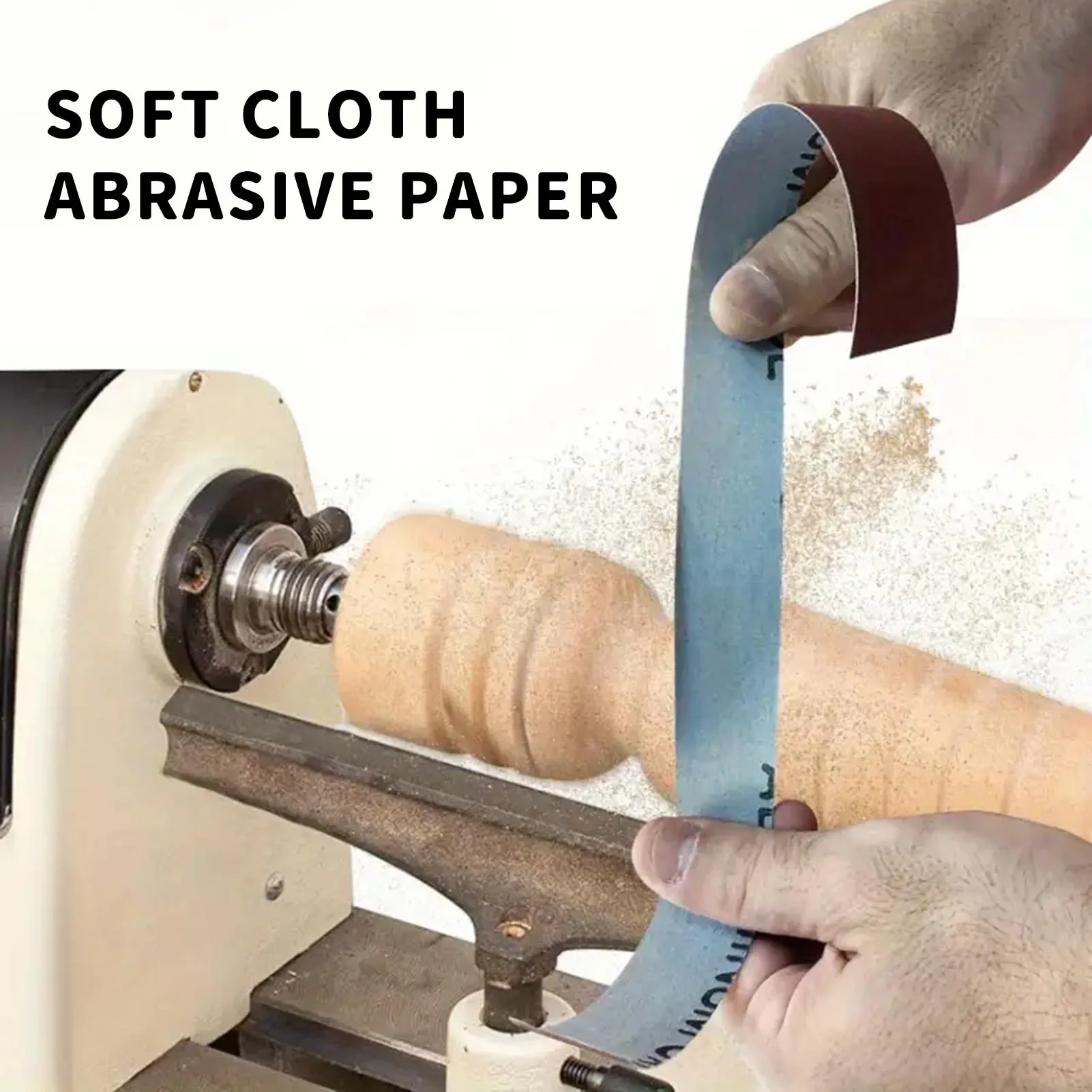 Efficient Sanding Rolls Professional for Metal Polishing Aluminium Oxide Abrasive Sandpaper Set Woodworking Tool Durable