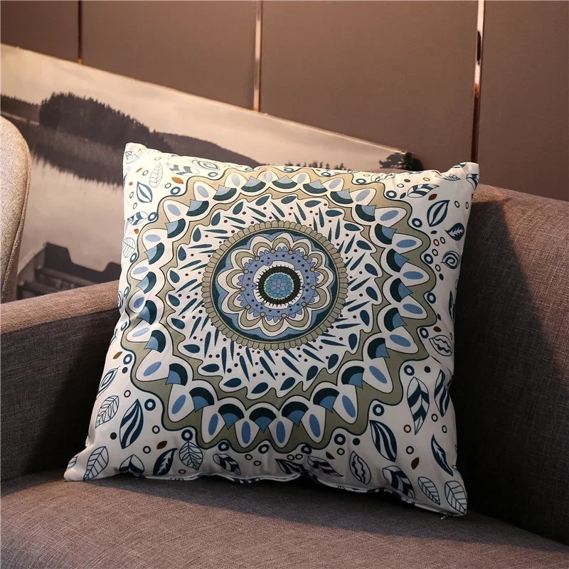 Vintage Turkey Style Painting Ethnic Bohemia Persian Pattern Pillowcase Cover  Cushion Cover For Sofa Bedroom Pillow Cases Decor