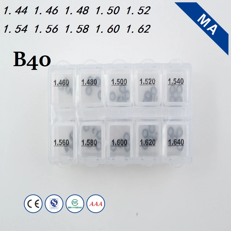 보쉬 B40용 고품질 커먼 레일 인젝터 조정 심 50개 1.44 1.46 1.48 1.50 1.52 1.54 1.56 1.58 1.60 1.62