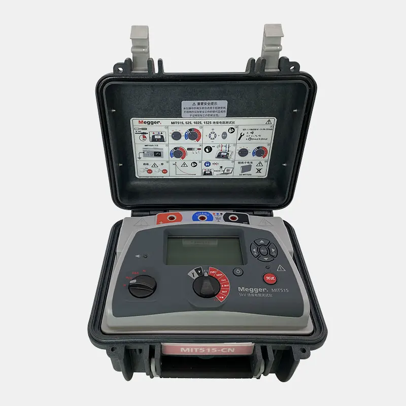 

Me-gger MIT-515 Lightning Protection & Earthing Insulation Resistance Tester