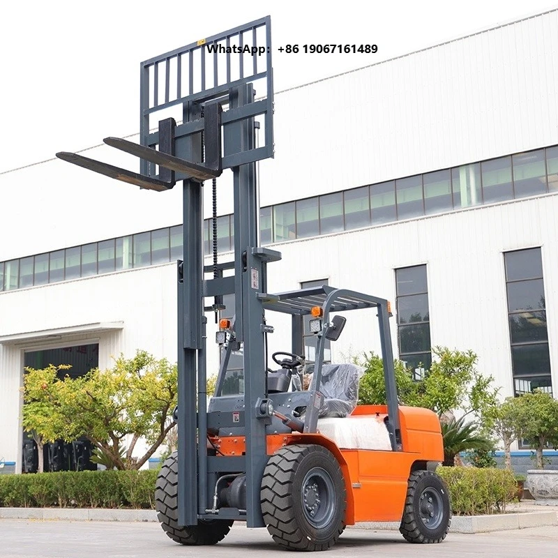 Cheap Sale  Forklift 3.5ton 4 Ton 5 Ton Four-wheel Lift Height New Forklifts 3000mm-7000mm Automatic Forklift for t001
