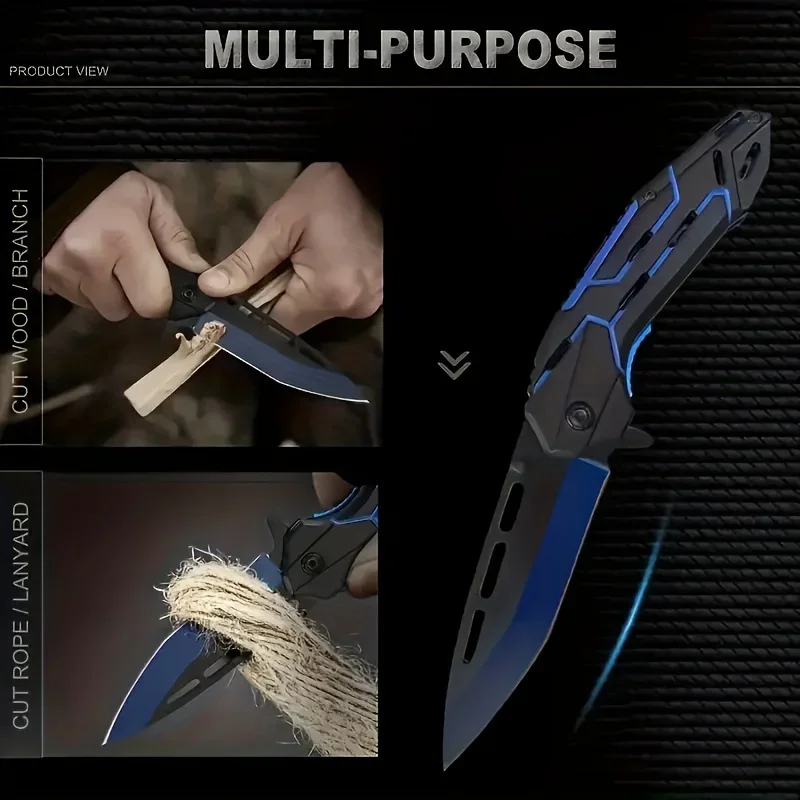 High Hardness Folding Survival Knife 3