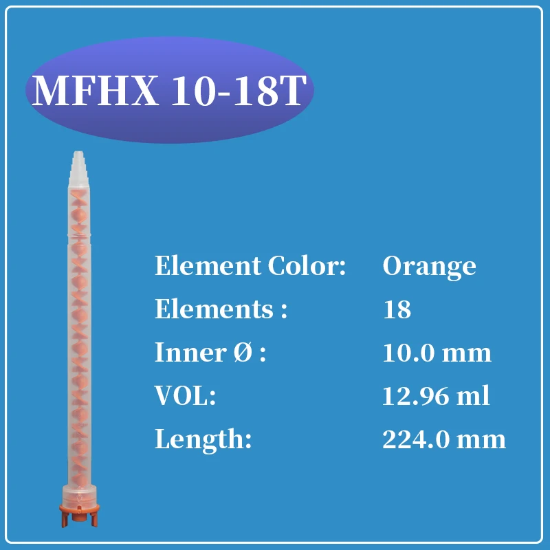 Mischer MFHX 10-18T Zweikomponenten-Statikmischer 50St
