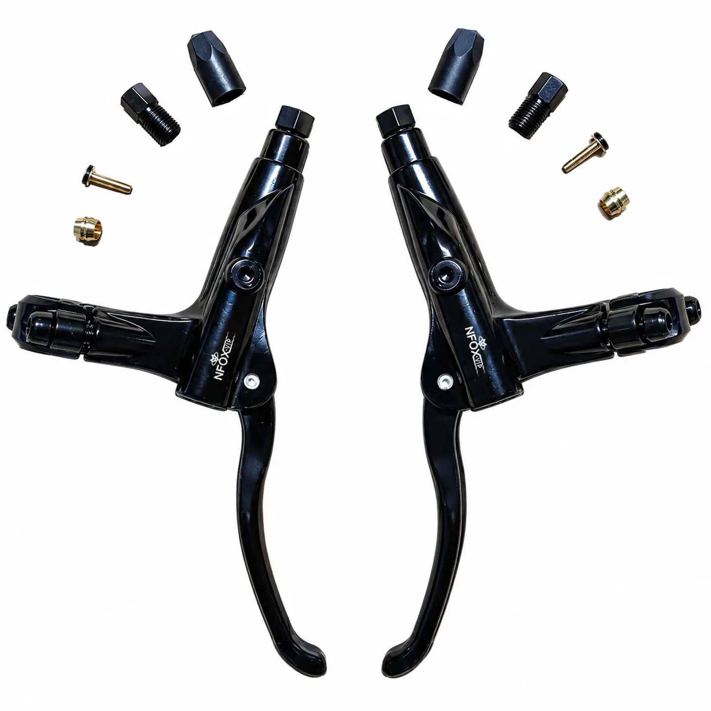 NFOX B021 Mountainbike Mineralöl Hydraulische Bremshebel Links Rechts Reparaturteile Scheibenbremsen-Set