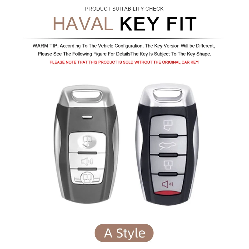New model Zinc Alloy Goatskin Car Key Case Cover For Great Wall Haval/Hover H1 H6 H7 H4 H9 F5 F7 H2S Car-covers Auto Accessories